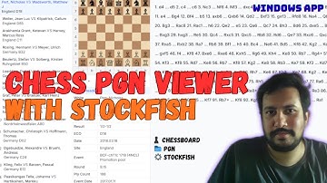 I Built a Powerful Chess PGN Viewer App with Tauri + Svelte + Stockfish Analysis