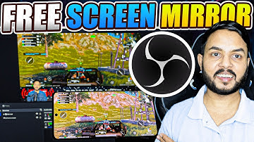 FREE - Best Android to PC Screen Mirroring Software 2026 [ Internal Audio ] PUBG/BGMI Stream Setup