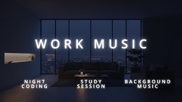 Eon FM – Skyline Night Office Ambient • Deep Focus & Sleep Music