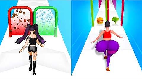 Build A Queen vs Twerk Race 3D - All Levels SpeedRun Gameplay Android iOS Ep 13