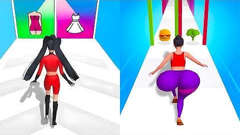 Build A Queen vs Twerk Race 3D - All Levels SpeedRun Gameplay Android iOS Ep 13