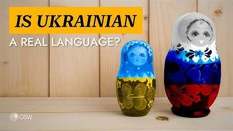 Ukrainian and Russian - Dialects or languages?