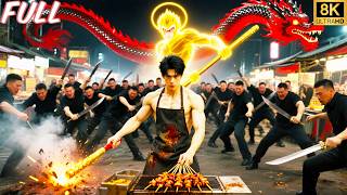 Preman ganggu penjual sate bakar, tak tahu dia Sang Dewa Perang legendaris. Mereka tamat!