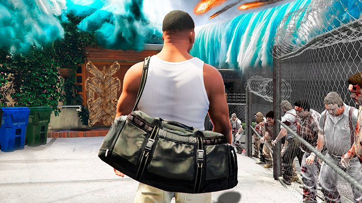 Salvando la CASA de Franklin del FIN del MUNDO en GTA 5