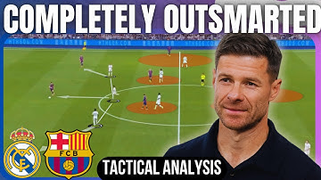 Xabi Alonso’s Tactics Destroyed Barcelona in El Clasico | Real Madrid vs Barcelona Tactical Analysis