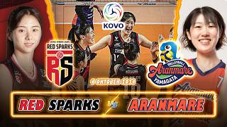 🔴 FULL SET | Red Sparks VS Aranmare Yamagata - KOVO CUP 2024