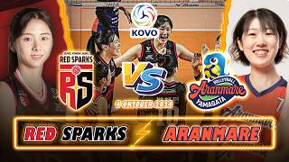 🔴 FULL SET | Red Sparks VS Aranmare Yamagata - KOVO CUP 2024