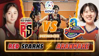 🔴 FULL SET | Red Sparks VS Aranmare Yamagata - KOVO CUP 2024