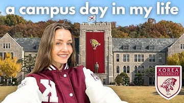 Korea University College Vlog 🎓 | Campus Tour, Classes & Student Life (GSIS)