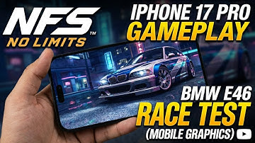 BMW E46 on iPhone 17 Pro?! 😱 NFS No Limits Gameplay