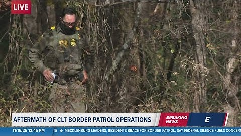 NEW VIDEO | Footage shows Border Patrol agents during Charlotte operation | WCNC
