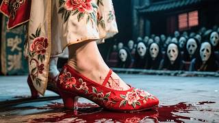 【Thriller👻Movie】繡花鞋詛咒現世！戲子夜半害人反被女鬼圍殺，神秘邪教重出江湖！#movie #惊悚 #悬疑 #探险 #僵尸 #恐怖 #猎奇 #剧精彩Frame&Fear