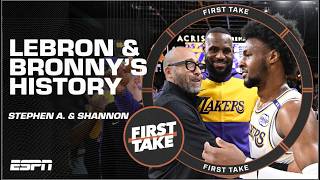 Stephen A. & Shannon Sharpe share thoughts on LeBron & Bronny sharing the same court 👑 | First Take