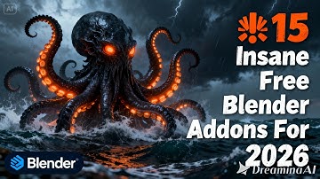 Top 10 Must-Have FREE Blender Addons for 2026!