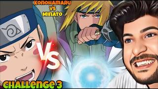 Konohamaru vs Minato Epic Fight ☠️! Subscriber Challenge | Hard Fight Naruto Showdown