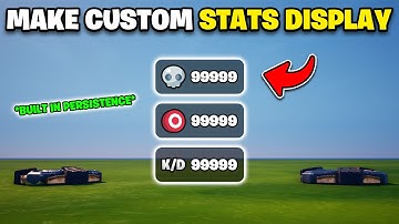 Make CUSTOM Stats UI | 2025 NEW | (UEFN & Verse UMG Tutorial)