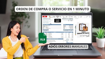 📦 VideoTour: Plantilla Automatizada “GENERA ÓRDENES DE COMPRA/SERVICIO V1" 🧾| Macros VBA EXCEL