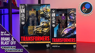 Transformers Brawl & Blast Off Age of the Primes Unboxing & Review