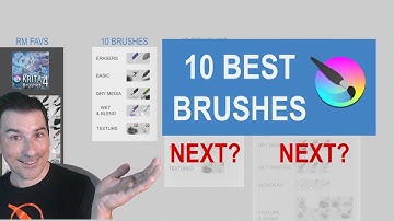 Top 10 Krita Brushes You Need To Try! - Level 1