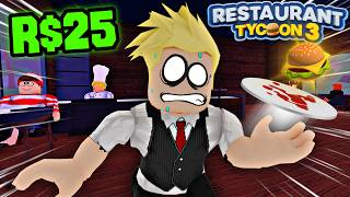 I PLAYED Restaurant Tycoon 3… (ROBLOX)