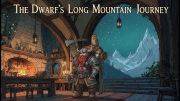 Fantasy Medieval Music for Focus & Calm | The Dwarf’s Long Mountain Journey