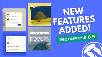 WordPress 6.9 Update – Wat zijn de nieuwe functies die zijn toegevoegd (2025)🔥🔥