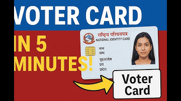 Voter Card Registration Nepal | NID Card Use गरेर कसरी Voter Card बनाउने?