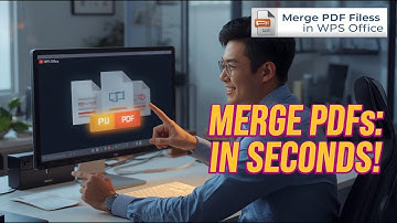 Merge PDFs in Seconds - How to Combine PDF Files Using WPS Office Tutorial
