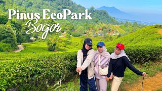 PINUS ECOPARK PUNCAK BOGOR | CAMPING GROUND | VIEW KEBUN TEH | TREKKING SUNGAI | INDOMIE GORENG SATE