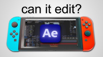 I Tried To Edit On a Nintendo Switch...