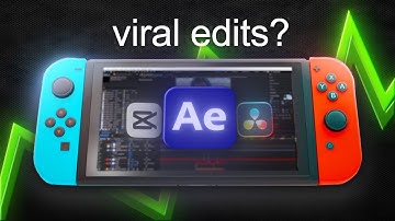 I Tried to Make a TikTok Edit On a Nintendo Switch...