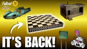 the CHESSBOARD has RETURNED! honest atom shop update review of the Road Trip bundle | Fallout 76