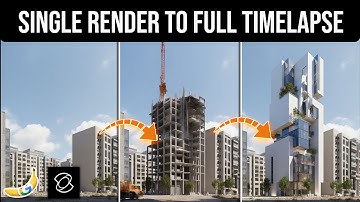 This AI Tool Turns a Single Render into a Full Construction Timelapse 😱