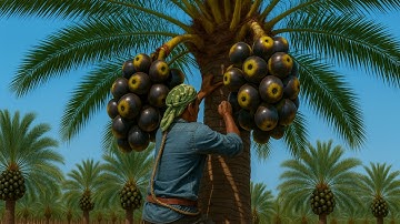 Cách Người Ấn Độ Trồng Và Khai Thác Cây Thốt Nốt – Từ Nhựa Làm Rượu, Đến Đường Và Trái Ngọt