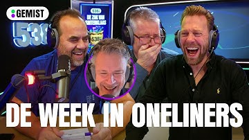 Rob Scheepers met De Week in Oneliners op pakjesavond 🎁 | 538 Gemist