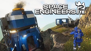First Look! Space Engineers 2 Planets & Survival Gameplay Ep 1