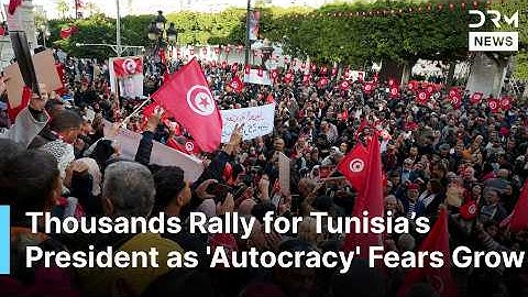 MASS PROTESTS: Thousands Rally for Tunisia’s President as 