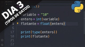 Tipos de Datos en Python (Día 3) | Reto 30 Días de Python desde Cero