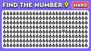 Find the ODD Number or Letter - Extreme Challenge 🔎🔠🔢 | 35 Hardest Levels