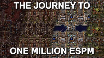 The Journey to One Million eSPM in Factorio Space Age