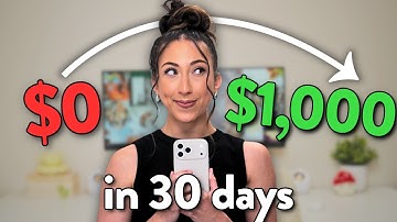 5 Ways to Make Your First $1,000 as a Content Creator