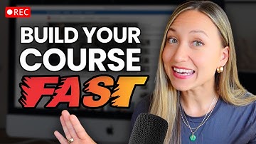 How to Record & Edit Your Online Course FAST with AI (Step-by-Step Tutorial)