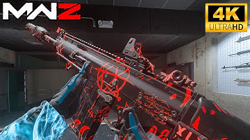 MW3 ZOMBIES - TAQ-V in RED ZONE and ELDER DARK AETHER 4K GAMEPLAY (NO COMMENTARY)