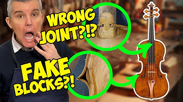 Fake Corner Blocks?! You Won’t Believe What’s Inside This Violin