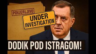 PANIKA U BANJOJ LUCI – “VIŠE ISTRAGA” PROTIV DODIKA, DETALJI TAJNI!