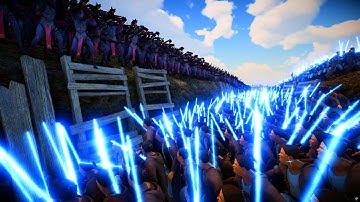 JEDI KNIGHTS, VADERS & T-831s vs EXALTED DAEMONETTES | Ultimate Epic Battle Simulator 2 | UEBS 2