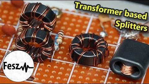 Transformer based Signal Splitters