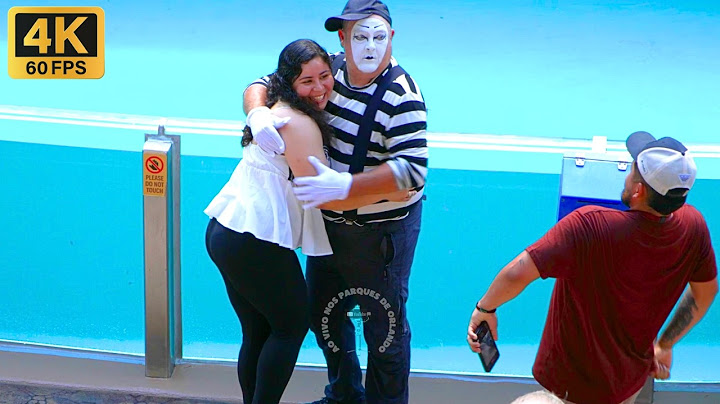 The mime Tom in a show that will make you laugh from start to finish! 😂🤣 #tomthemime #seaworldmime