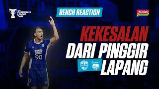 Kesal Dengan Hasil Akhir, Bench PERSIB Terdiam di Akhir Laga | Bench Reaction vs Lion City Sailors