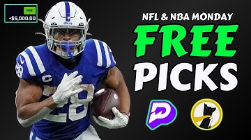 NBA & NFL MONDAY PRIZEPICKS BEST BETS TODAY (4-1 RUN💥) | PLAYER PROPS December 22nd #nflpicks